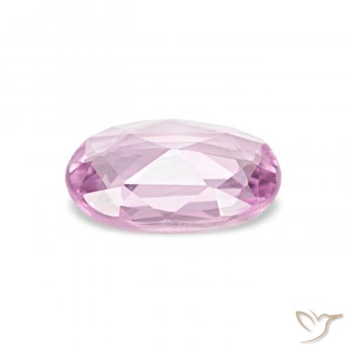 Zaffiro Viola medio naturale da 0.46 ct, Ovale, VVS-VS