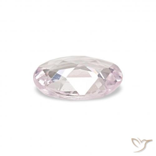 Zaffiro Rosa Molto Chiaro naturale da 0.36 ct, Ovale, VS