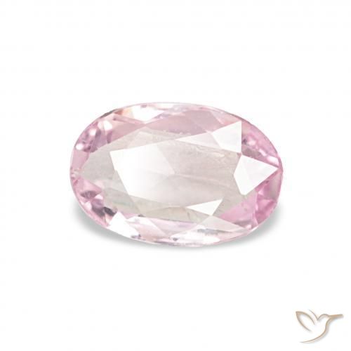 Zaffiro Rosa Molto Chiaro naturale da 0.38 ct, Ovale, VS