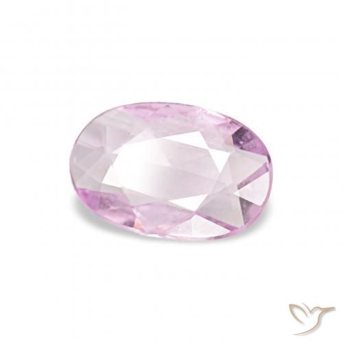 Zaffiro Tono rosa ciliegia naturale da 0.30 ct, Ovale, VS