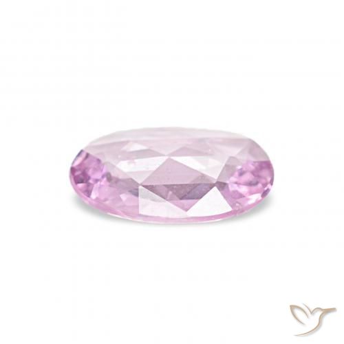 Zaffiro Tono rosa ciliegia naturale da 0.30 ct, Ovale, VS