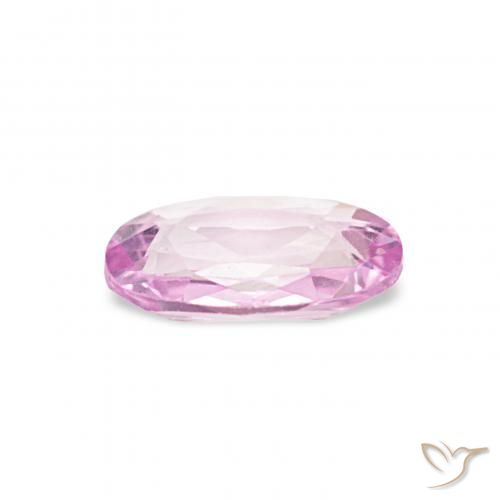 Zaffiro Rosa medio naturale da 0.41 ct, Ovale, VS