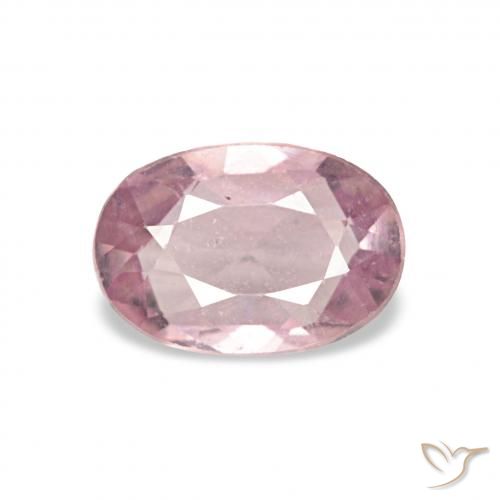 0.57ct Rosa medio Zaffiro, Ovale, VS
