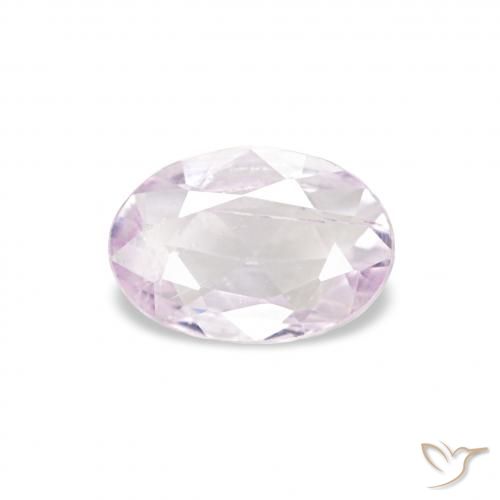 0.36ct Viola rosato molto chiaro Zaffiro, Ovale, VS