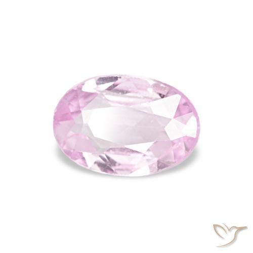 Zaffiro Viola medio naturale da 0.40 ct, Ovale, VVS-VS