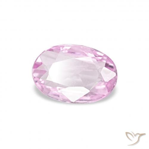 Zaffiro Viola medio naturale da 0.33 ct, Ovale, VVS-VS