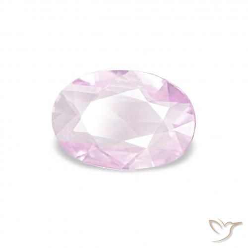 Zaffiro Viola Rosato Chiaro Viola naturale da 0.31 ct, Ovale, VVS-VS