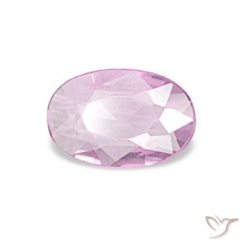 Zaffiro Viola Rosato Chiaro Viola naturale da 0.36 ct, Ovale, VVS-VS