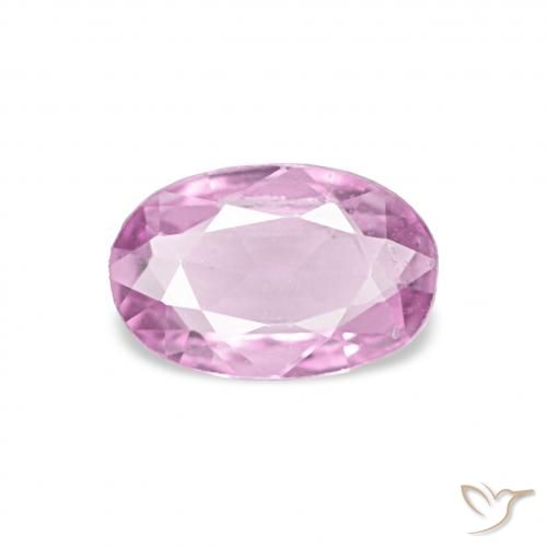 0.39ct Viola chiaro Zaffiro, Ovale, VVS-VS