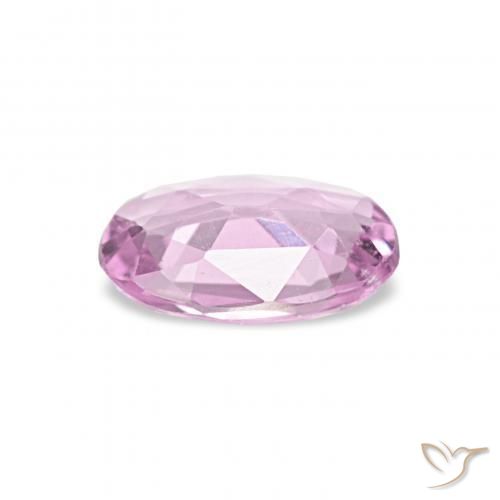 Zaffiro Viola chiaro naturale da 0.39 ct, Ovale, VVS-VS