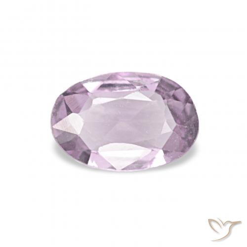 0.41ct Viola uva molto chiaro Zaffiro, Ovale, VVS-VS