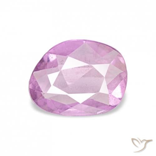 Zaffiro Medium Light-Purple naturale da 0.62 ct, Taglio a fantasia, VS