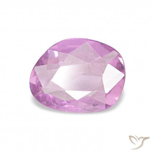 Zaffiro Medium Light-Purple naturale da 0.62 ct, Taglio a fantasia, VS