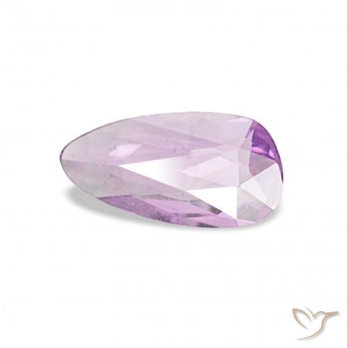 Zaffiro Viola lilla molto chiaro naturale da 0.36 ct, Taglio a fantasia, VS