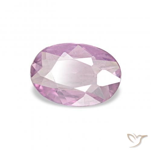 Zaffiro Viola chiaro naturale da 0.35 ct, Ovale, VVS-VS