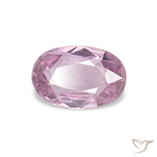 Zaffiro Medium Light-Purple naturale da 0.45 ct, Ovale, VVS-VS