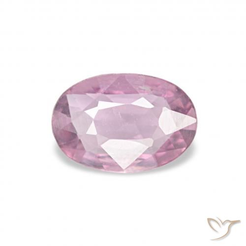 0.39ct Viola-Rosa Zaffiro, Ovale, VVS-VS