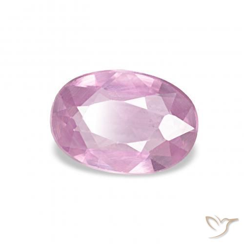 Zaffiro Viola chiaro naturale da 0.52 ct, Ovale, VS
