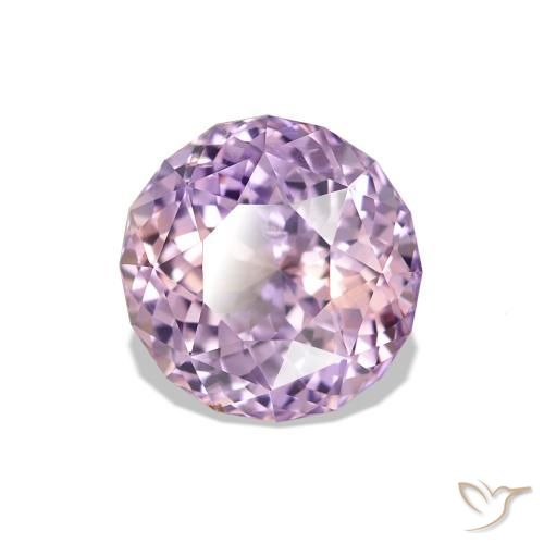 Zaffiro Magenta intenso naturale da 1.38 ct, Rotondo, VVS