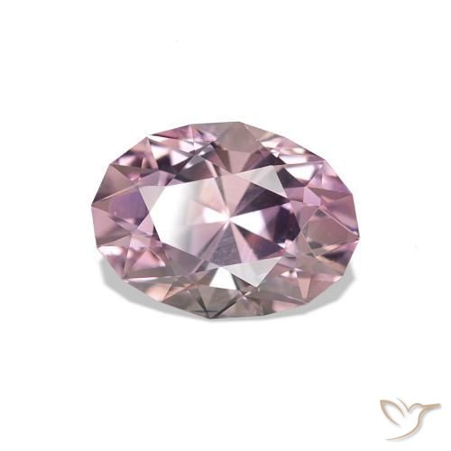 Zaffiro Rosa naturale da 1.13 ct, Ovale, VVS