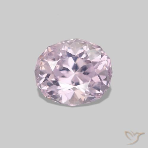 Zaffiro Rosa lavanda chiaro naturale da 1.08 ct, Ovale, VS