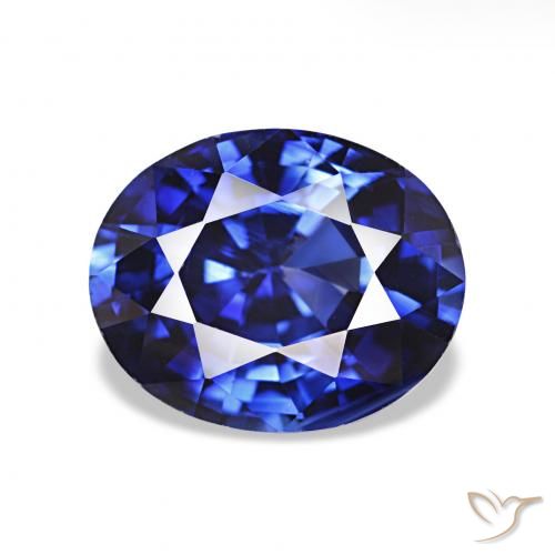 Zaffiro Blu reale naturale da 2.02 ct, Ovale, VVS