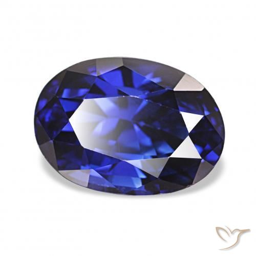 Zaffiro Blu reale naturale da 2.14 ct, Ovale, VVS