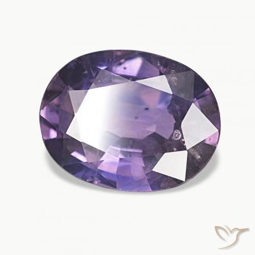 Zaffiro Viola scuro naturale da 2.33 ct, Ovale, VS
