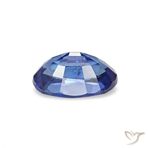 Zaffiro Blu reale naturale da 0.35 ct, Ovale, VVS-VS