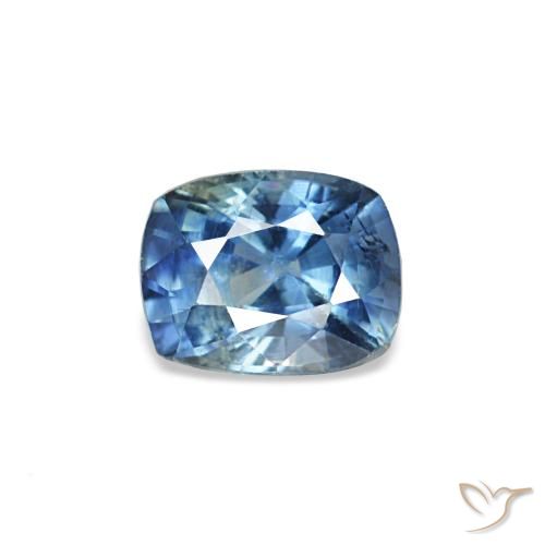 Zaffiro Blu scuro naturale da 0.35 ct, Taglio a cuscino, VS