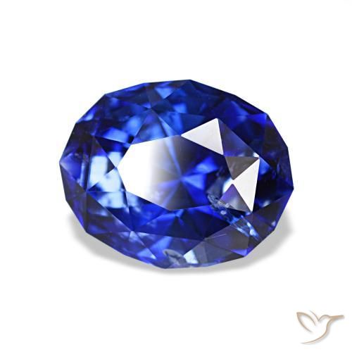 Zaffiro Blu reale naturale da 1.78 ct, Taglio ovale, VS