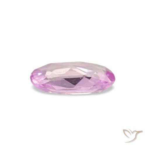 Zaffiro naturale rosa da 0,32 ct, taglio ovale, VS
