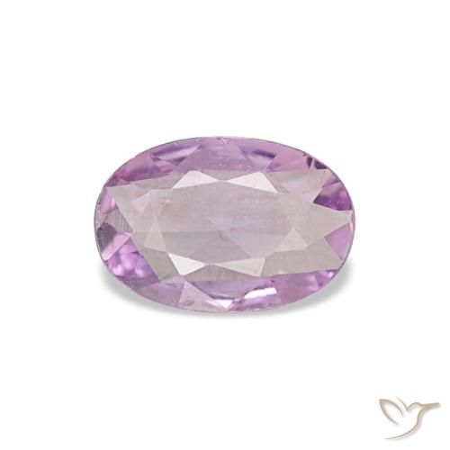 Zaffiro naturale rosa da 0,32 ct, taglio ovale, VS