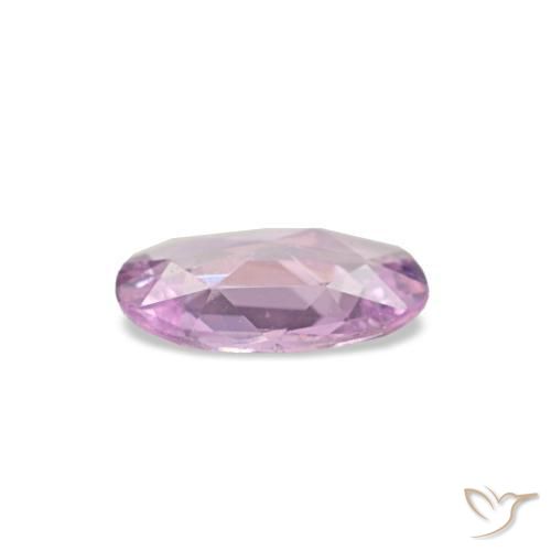 Zaffiro naturale rosa da 0,32 ct, taglio ovale, VS