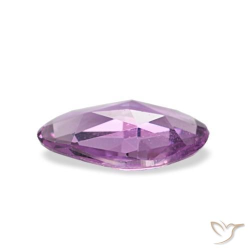 Zaffiro naturale porpora da 0,52 ct, forma fantasia, VVS-VS