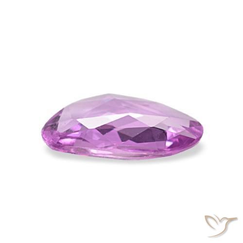 Zaffiro naturale porpora da 0,47 ct, forma fantasia, VVS-VS