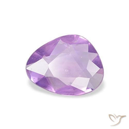 Zaffiro naturale porpora da 0,37 ct, forma fantasia, VVS-VS