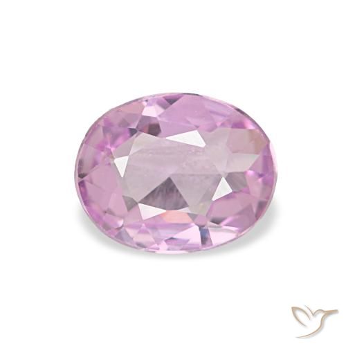 Zaffiro naturale rosa da 0,51 ct, taglio ovale, VVS