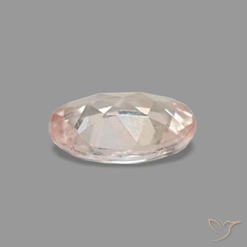 Zaffiro naturale rosa da 0,59 ct, taglio ovale, VS