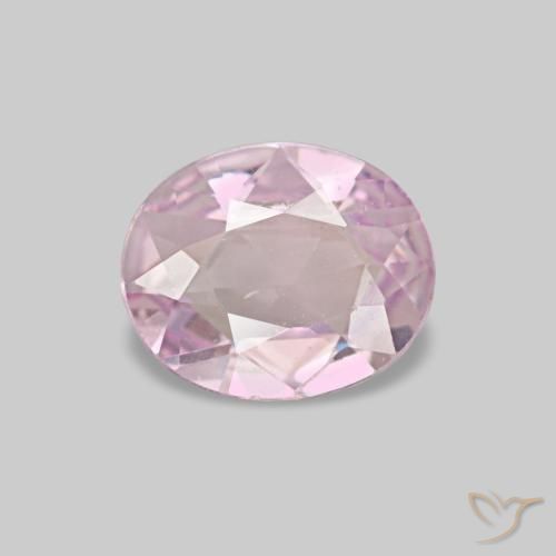 Zaffiro naturale rosa da 0,53 ct, taglio ovale, VVS-VS