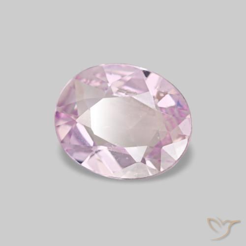 Zaffiro naturale rosa da 0,53 ct, taglio ovale, VVS-VS