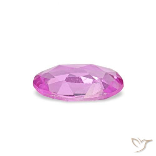 Zaffiro naturale porpora da 0,42 ct, taglio ovale, VVS-VS