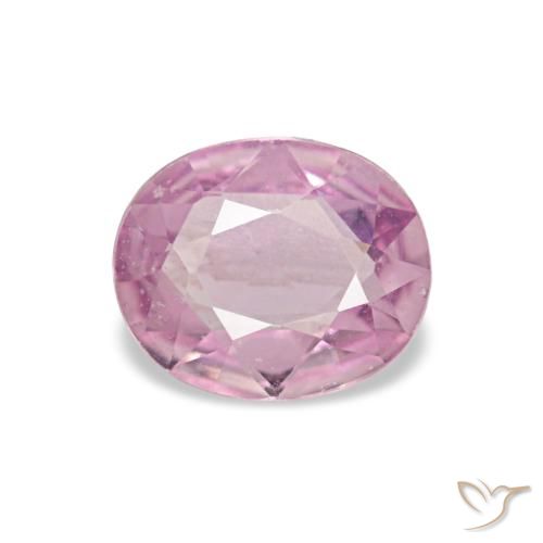 0.59ct rosa zaffiro, ovale, VVS-VS