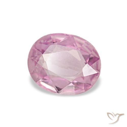 Zaffiro naturale rosa da 0,59 ct, taglio ovale, VVS-VS