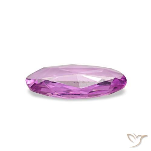 Zaffiro naturale porpora da 0,44 ct, taglio ovale, VVS
