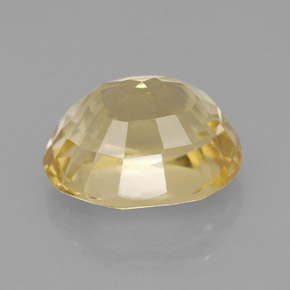 Scapolite naturale giallo da 5,28 ct, taglio ovale, VS