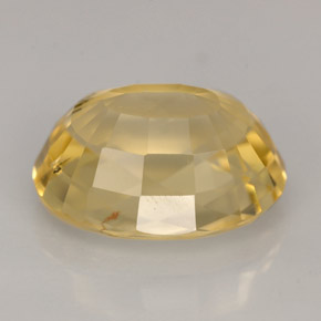 Scapolite naturale giallo da 5,95 ct, taglio ovale, VS