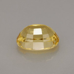 Scapolite naturale giallo da 2,89 ct, taglio ovale, VVS-VS