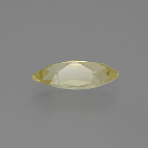 Scapolite naturale giallo da 1,04 ct, marchesa, VVS-VS
