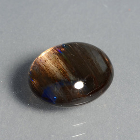 Scapolite naturale multicolore da 4,21 ct, taglio ovale, trasparente